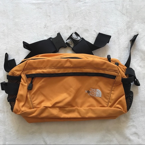 The North Face Other - NORTH FACE lumbar fanny pack yellow black